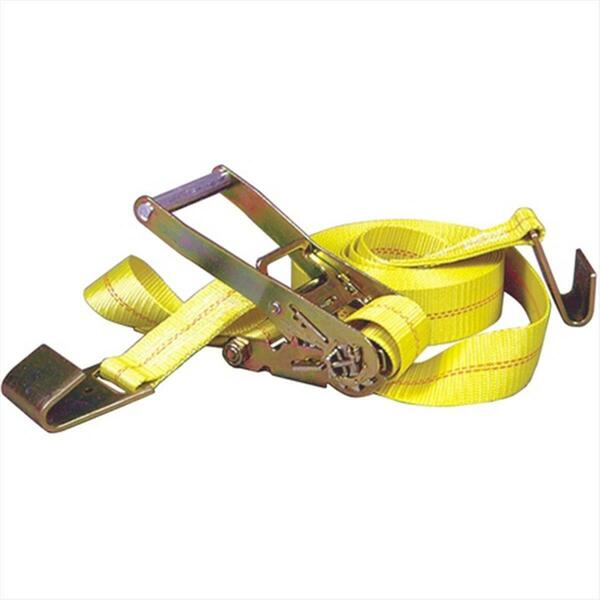 Hampton Prod 30 Ft. X 2 In. Ratchet Tie-Down With Flat Hooks K29-4627